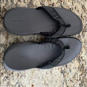 Mens Croc Flip Flops